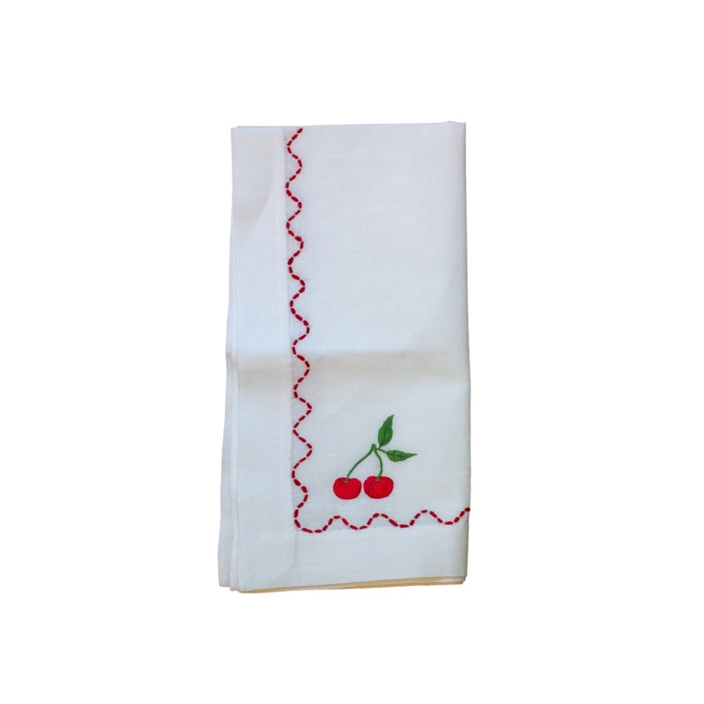 NEW Nina Campbell embroidered napkins (set of 4)
